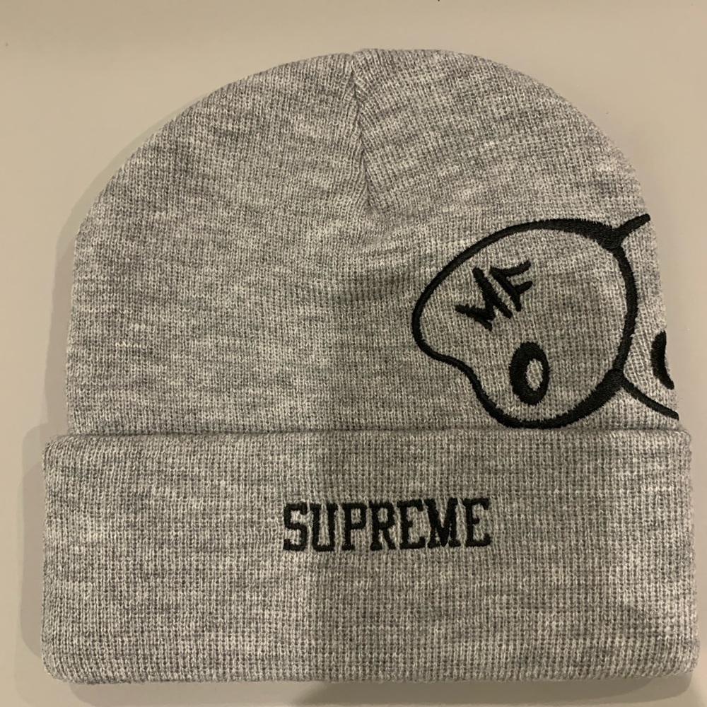 Supreme MF DOOM Beanie grey